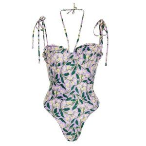 NWT Floral One Piece Swimsuit